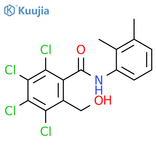 Benzamide,2,3,4,5-tetrachloro-N-(2,3-dimethylphenyl)-6-(hydroxymethyl)- structure