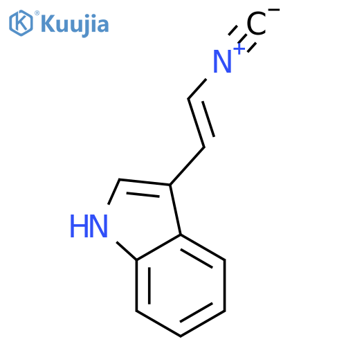 (Z)-3-(2-Isocyanoethenyl)-1H-indole structure