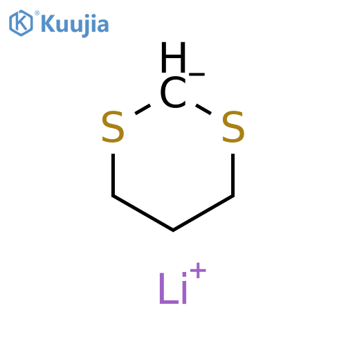 1,3-Dithiane, ion(1-), lithium (9CI) structure