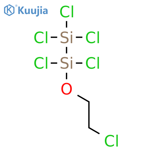 Disilane, pentachloro(2-chloroethoxy)- structure