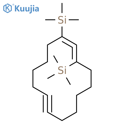 Silane, 1,2-cyclotetradecadien-9-yne-1,3-diylbis[trimethyl- structure