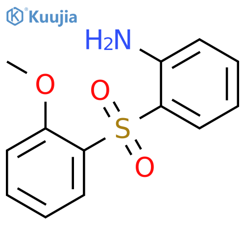 Imidogen, [2-[(2-methoxyphenyl)sulfonyl]phenyl]- structure