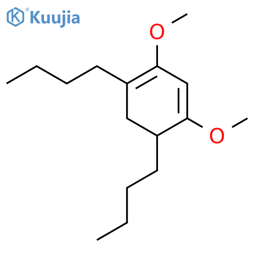1,3-Cyclohexadiene, 1,5-dibutyl-2,4-dimethoxy- structure