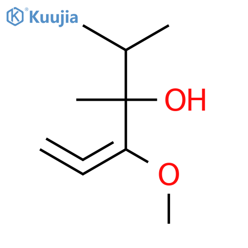4,5-Hexadien-3-ol, 4-methoxy-2,3-dimethyl- structure