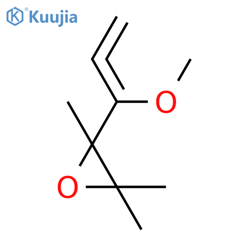 Oxirane, (1-methoxy-1,2-propadienyl)trimethyl- structure