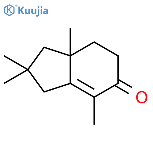 5H-Inden-5-one, 1,2,3,6,7,7a-hexahydro-2,2,4,7a-tetramethyl- structure