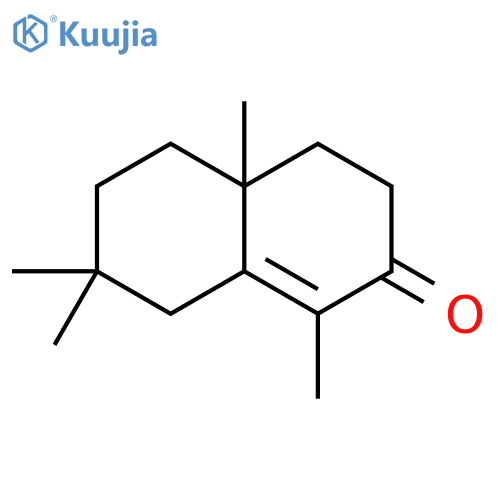 2(3H)-Naphthalenone, 4,4a,5,6,7,8-hexahydro-1,4a,7,7-tetramethyl- structure