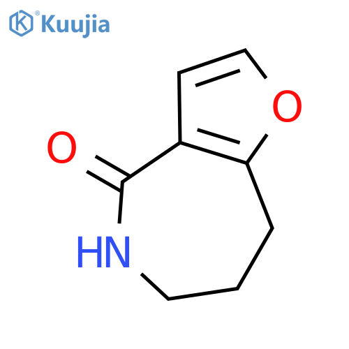 4H,5H,6H,7H,8H-furo3,2-cazepin-4-one structure