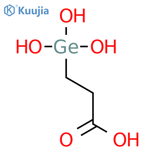 Propanoic acid, 3-(trihydroxygermyl)- structure