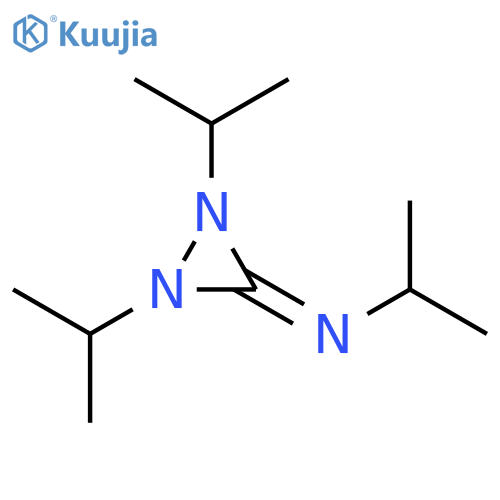 2-PROPANAMINE, N-[BIS(1-METHYLETHYL)DIAZIRIDINYLIDENE]- structure