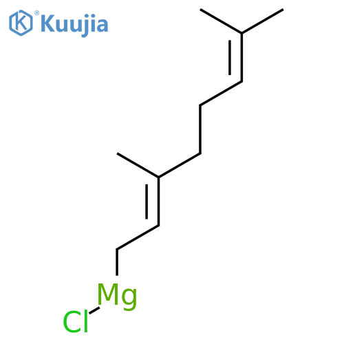 Magnesium, chloro(3,7-dimethyl-2,6-octadienyl)- structure