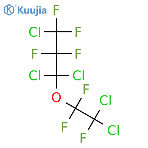 Propane,1,1,3-trichloro-1-(2,2-dichloro-1,1,2-trifluoroethoxy)-2,2,3,3-tetrafluoro- structure
