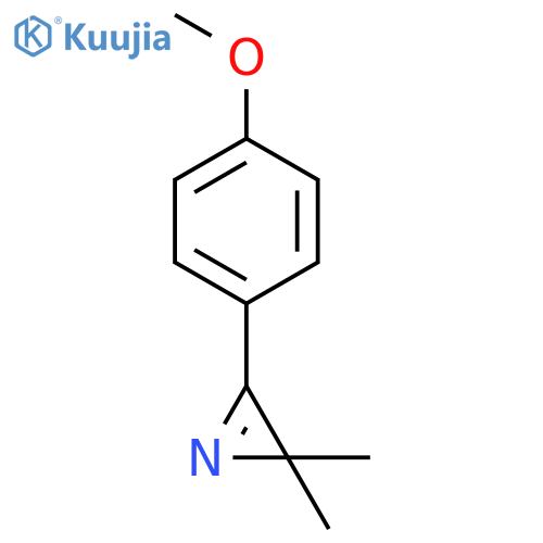 2H-Azirine, 3-(4-methoxyphenyl)-2,2-dimethyl- structure