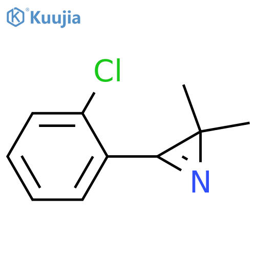 2H-Azirine, 3-(2-chlorophenyl)-2,2-dimethyl- structure