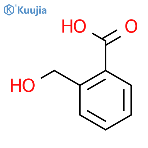 2-(Hydroxymethyl)benzoic acid structure