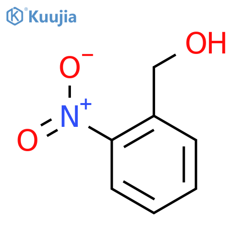 (2-nitrophenyl)methanol structure