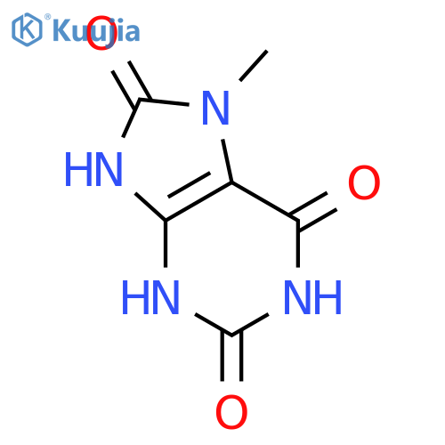 7-Methyluric acid structure