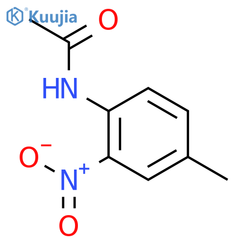 4-Methyl-2-nitro-N-acetylbenzeneamine structure