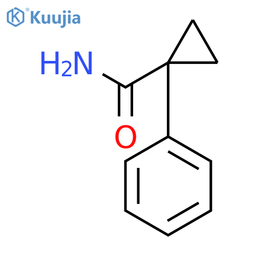1-Phenylcyclopropanecarboxamide structure