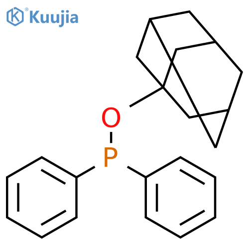 PHOSPHINOUS ACID, DIPHENYL-, TRICYCLO[3.3.1.13,7]DEC-1-YL ESTER structure