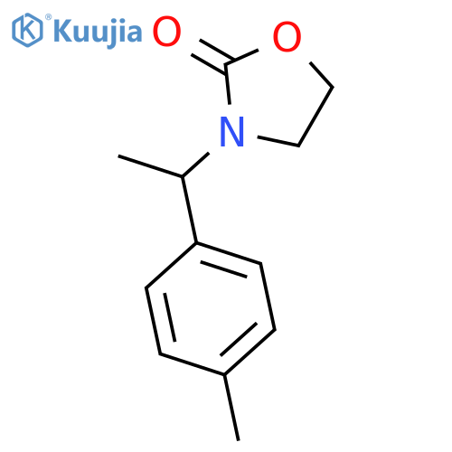 2-Oxazolidinone, 3-[1-(4-methylphenyl)ethyl]- structure