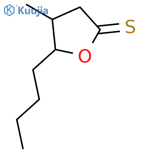 2(3H)-FURANTHIONE, 5-BUTYLDIHYDRO-4-METHYL- structure