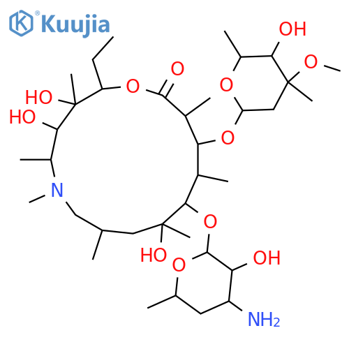 3’-N,N-Di(desmethyl) Azithromycin structure
