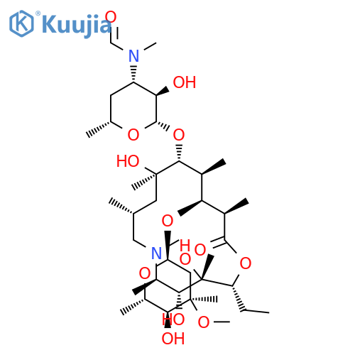 3’-N-Desmethyl-3’-N-formyl Azithromycin structure