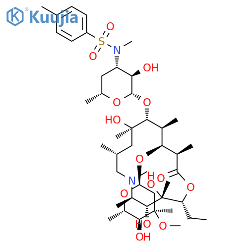 3’-N-Desmethyl-3’-N-tosyl Azithromycin structure