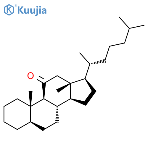 Cholestan-11-one, (5a)- structure
