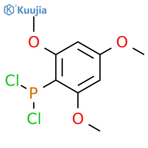 Phosphonous dichloride, (2,4,6-trimethoxyphenyl)- structure