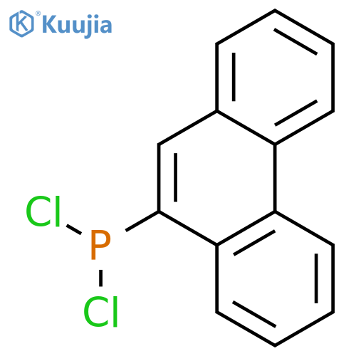 Phosphonous dichloride, 9-phenanthrenyl- structure