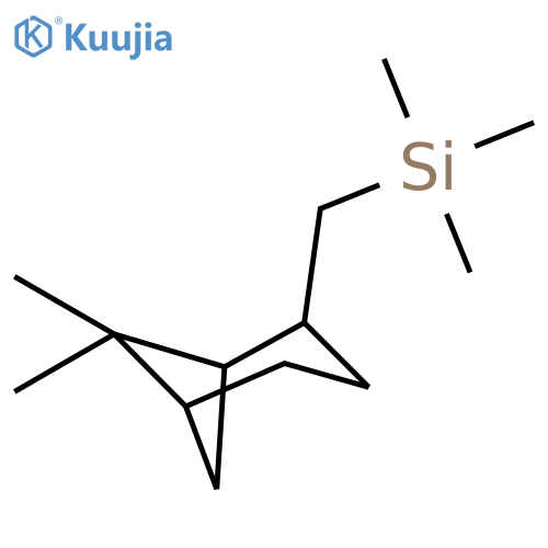 Silane, [(6,6-dimethylbicyclo[3.1.1]hept-2-yl)methyl]trimethyl- structure