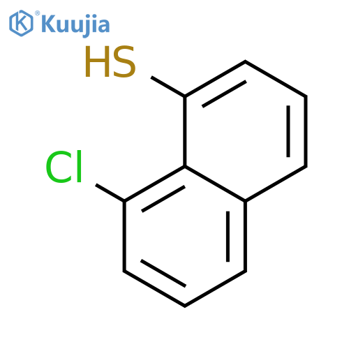1-Naphthalenethiol,8-chloro- structure
