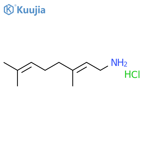 2,6-Octadien-1-amine,3,7-dimethyl-, hydrochloride, (2E)- (9CI) structure