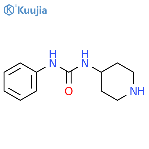 1-phenyl-3-(piperidin-4-yl)urea structure