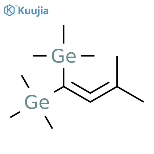 Germane, (3-methyl-1,2-butadienylidene)bis[trimethyl- structure