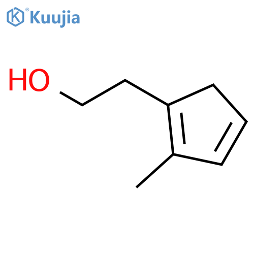 1,3-Cyclopentadiene-1-ethanol, 2-methyl- structure