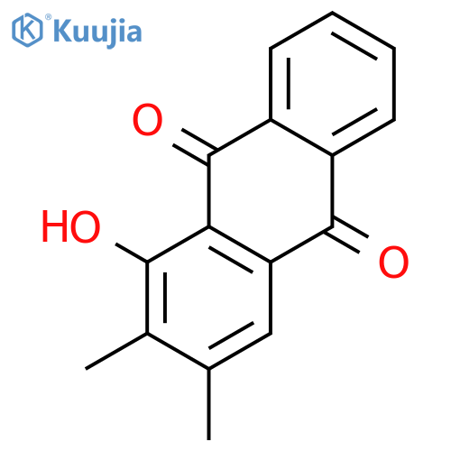 9,10-Anthracenedione, 1-hydroxydimethyl- structure