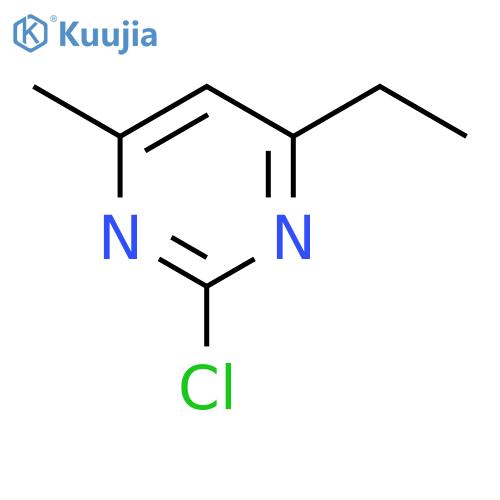 2-Chloro-4-ethyl-6-methylpyrimidine structure