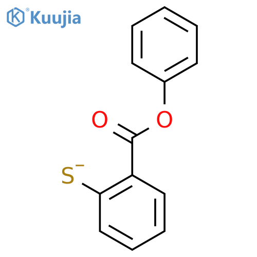 2-Phenoxycarbonylbenzenethiolate structure