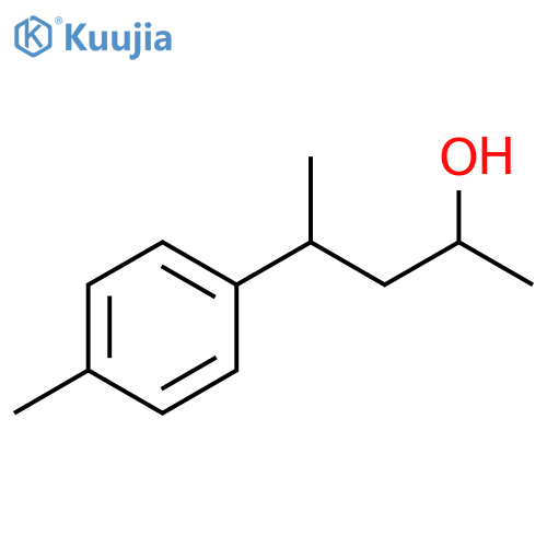Benzenepropanol, α,γ,4-trimethyl- structure