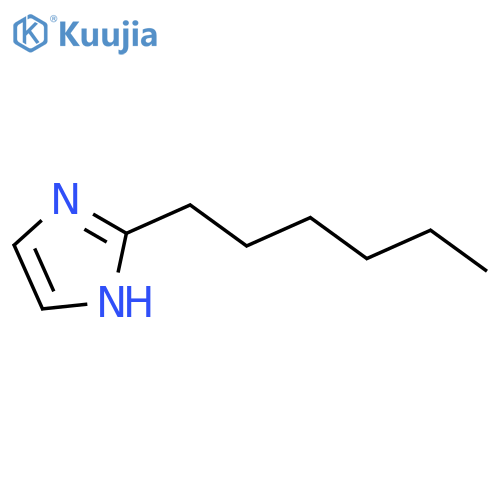 2-Hexylimidazole structure