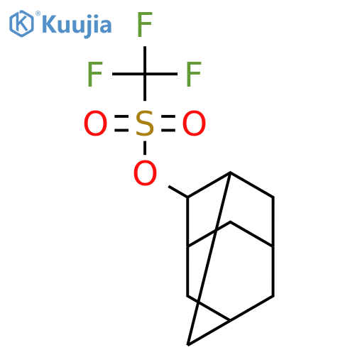 Methanesulfonic acid, trifluoro-, tricyclo[3.3.1.13,7]dec-2-yl ester structure