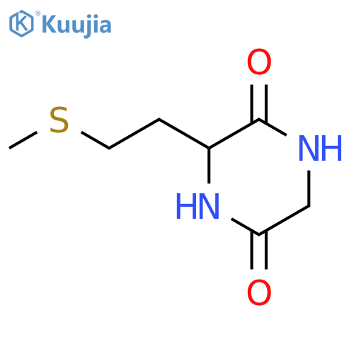 cyclo-methionylglycine structure