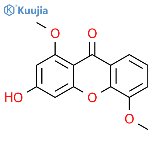 9H-Xanthen-9-one, 3-hydroxy-1,5-dimethoxy- structure