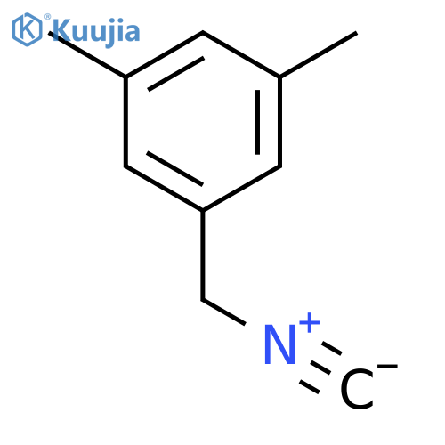 1-(isocyanomethyl)-3,5-dimethylbenzene structure