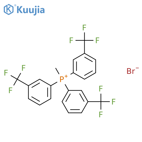 Phosphonium, methyltris[3-(trifluoromethyl)phenyl]-, bromide structure