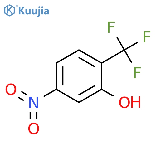 5-Nitro-2-trifluoromethyl-phenol structure