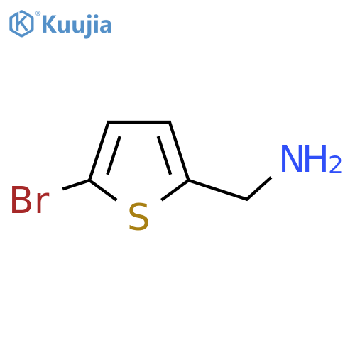 (5-Bromothiophen-2-yl)methanamine structure